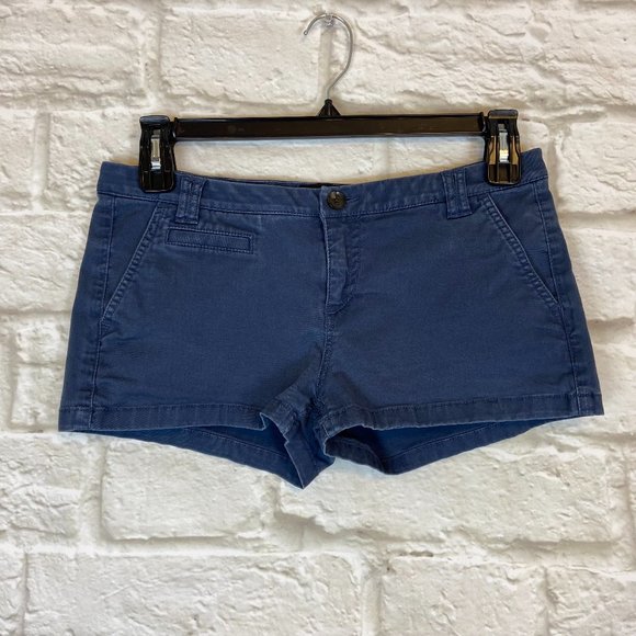EXPRESS Shorts Size 6 Dark Blue Pockets - Picture 1 of 11